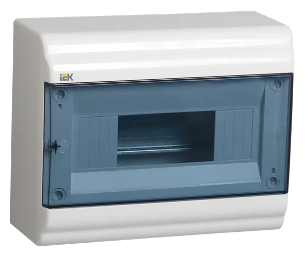 Корпус пластиковый ЩРН-П-9 модулей навесной белый IP41 PRIME IEK