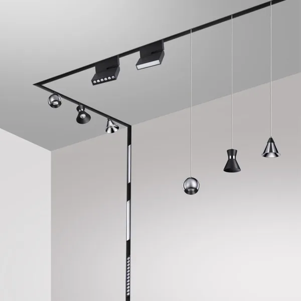 Трековый св-к для низков.шинопровода IP20 LED 4000K 12W 48V FLUM белый D NOVOTECH — фото 4
