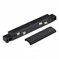 Соединитель с токопроводом прямой IP20 48V FLUM черный NOVOTECH — фото 2