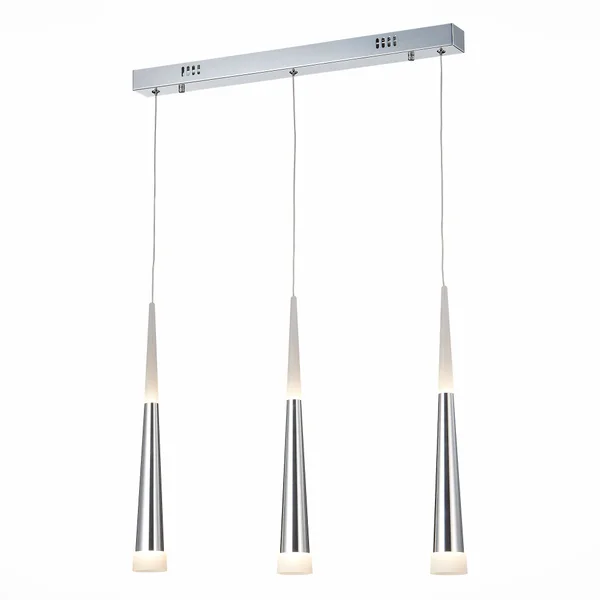 Светильник подвесной Хром/Хром, Белый LED 3*7Вт 3000К SLE200113-03 EVOLUCE