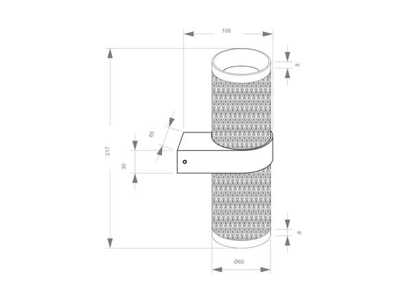 Настенный светильник (бра) 2*GU10 7Вт Белый IP20 Ceiling & Wall C069WL-02W Technical Maytoni — фото 4
