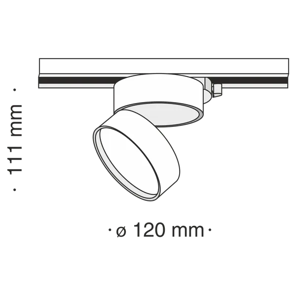 Светильник трековый 18Вт 4000K Черный IP20 ONDA TR007-1-18W3K-B4K Technical Maytoni — фото 5