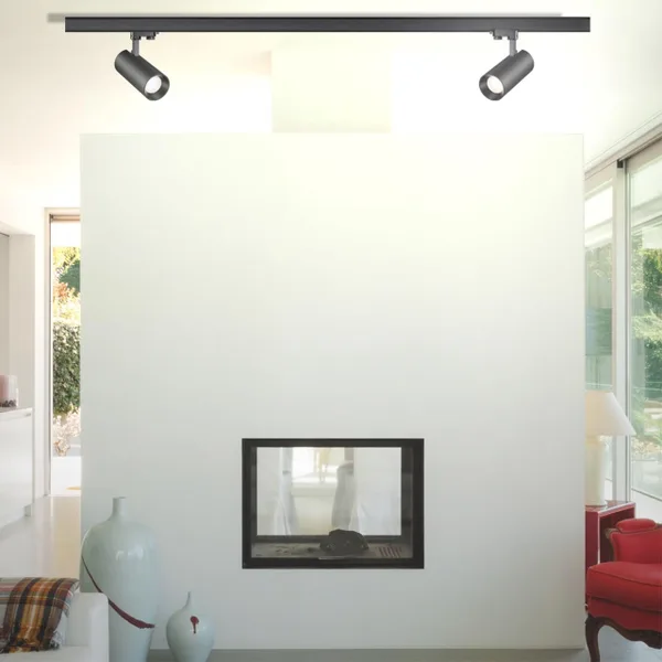 Трехф.трек.св/д св-к с перекл.цв.темп.IP20 LED 3000К/4000К/6000К 20W черный NAIL NOVOTECH — фото 2