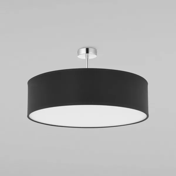 Потолочный светильник 4*E27 15Вт хром IP20 Rondo (4245 Rondo Black) TK Lighting Eurosvet