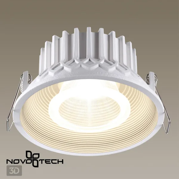 Св-к встр.св/д IP20 LED 15W 4000K 1600Лм 110-265V BIND белый NOVOTECH — фото 3