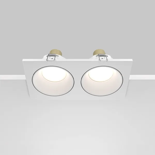 Встраиваемый светильник 2*GU10 50Вт Белый IP65 Downlight DL033-2-02W Technical Maytoni — фото 4