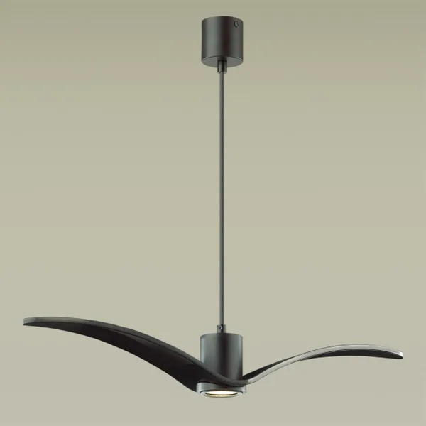 Подвес GU10 1*5W BIRDS чёрный/стекло C ODEON LIGHT — фото 3