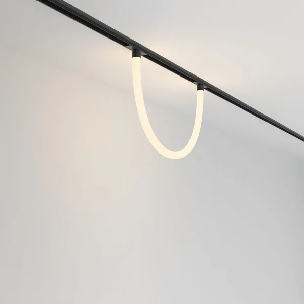 Трековый подвесной светильник LED 20Вт Черный IP20 Magnetic track system Exility TR101-2-20W3K-B Technical Maytoni — фото 4