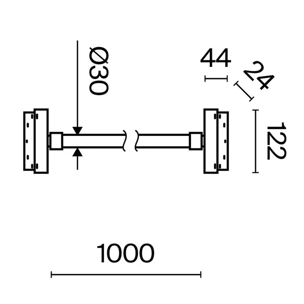 Трековый подвесной светильник LED 20Вт Черный IP20 Magnetic track system Exility TR101-2-20W3K-B Technical Maytoni — фото 3