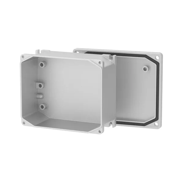 Коробка ответвительная алюминиевая окрашенная, IP66/IP67, RAL9006, 128х103х55мм DKC — фото 4