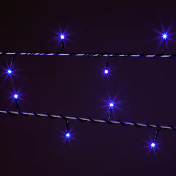 Гирлянда нить 10м IP20 (400-002 голубой) Eurosvet — фото 6
