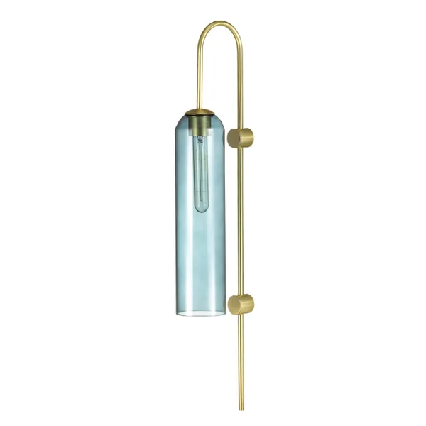 Бра E27 60W 220V VOSTI золотой/синий ODEON LIGHT