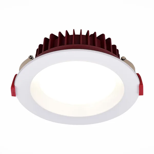 Светильник встраиваемый Белый LED 1*7Вт 4000К 560Lm Ra80 100° IP44 D115xH47 100-240В ST752.548.07 ST LUCE