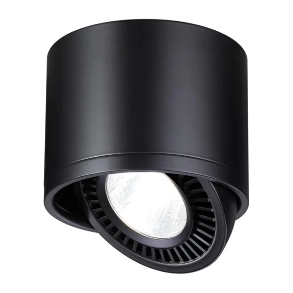 Св-к накл.св/д IP20 LED 18W 1600Лм 4000K 220V GESSO черный NOVOTECH — фото 4