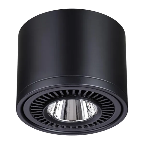 Св-к накл.св/д IP20 LED 18W 1600Лм 4000K 220V GESSO черный NOVOTECH — фото 6