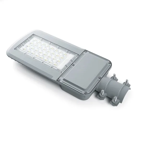 Светодиодный уличный консольный светильник Feron SP3040 30W 5000K 230V, серый — фото 2