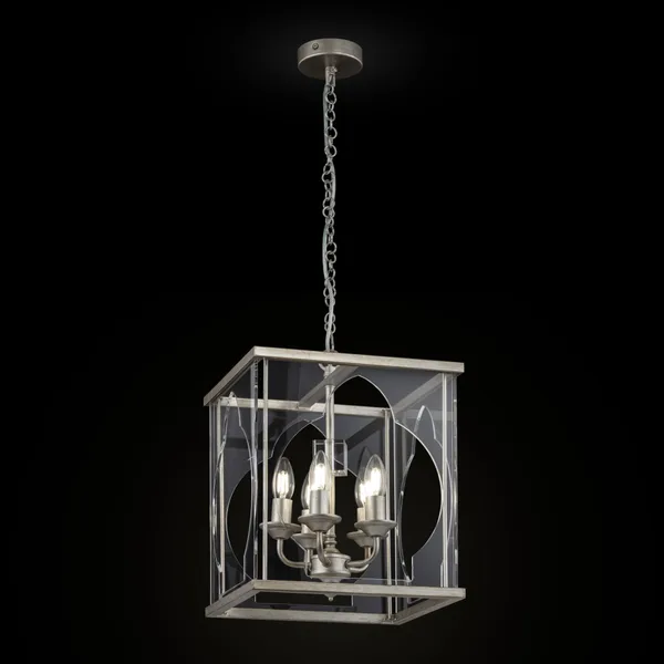 Подвесной светильник 5*E14 60Вт Золото Антик IP20 Keope H008PL-05G Maytoni — фото 3