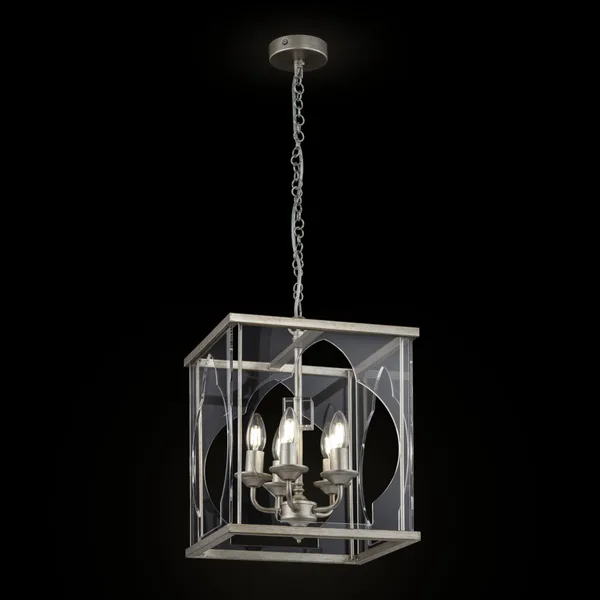 Подвесной светильник 5*E14 60Вт Золото Антик IP20 Keope H008PL-05G Maytoni — фото 2