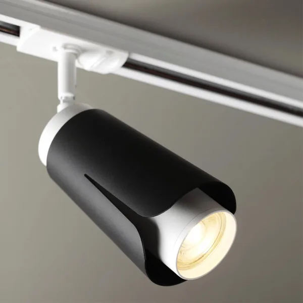 Св-к трековый однофазный IP20 GU10 9W 220V TULIP черный NOVOTECH — фото 7