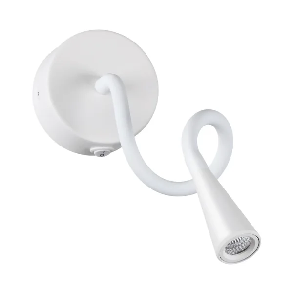 Настен.св-к выкл на базе IP20 LED 3W 270Лм 3000K ODDS белый/металл ODEON LIGHT