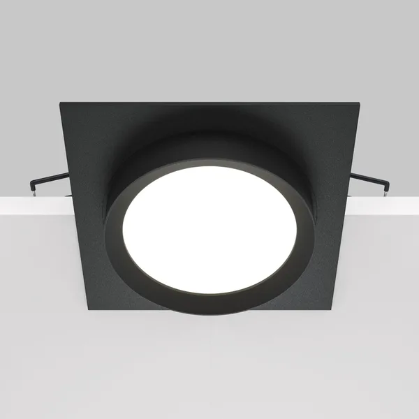 Встраиваемый светильник 1*GX53 15Вт Черный IP20 Downlight DL086-GX53-SQ-B Technical Maytoni — фото 4