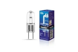 Лампа галогенная JC 20W G4 12В Camelion