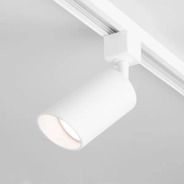 Трековый светильник для однофазного шинопровода 1*GU10 белый IP20 Splay (a047373) Elektrostandard