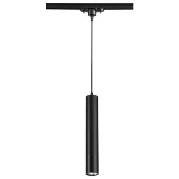 Св-к трековый однофазный IP20 GU10 50W 220V PIPE черный NOVOTECH