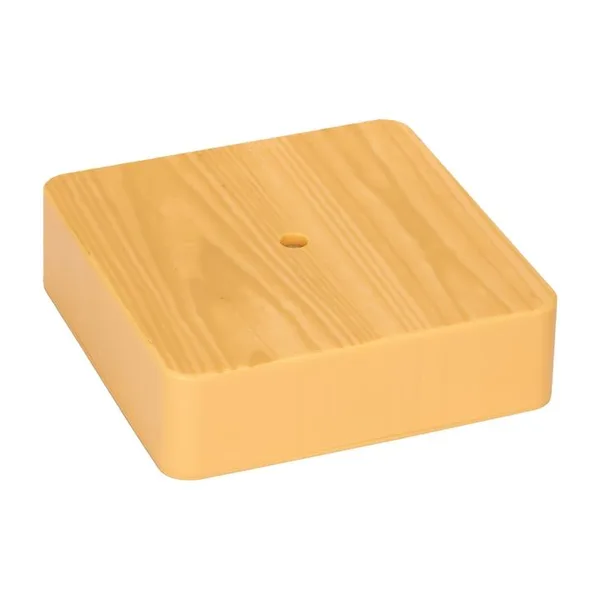 Коробка разветвительная KMP-030-032 (100х100х28) светлое дерево PROxima EKF