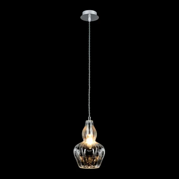 Подвесной светильник 1*E14 40Вт Никель IP20 Eustoma MOD238-PL-01-TR Maytoni — фото 8