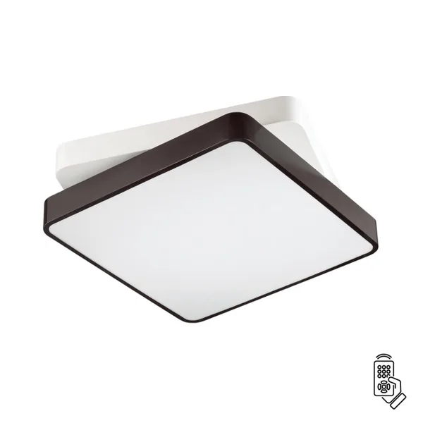 Люстра потолочная димм.с ДУ LED 72W 3000-6000К 6120Лм 220V AGATHA белый,черный C LUMION