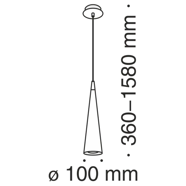 Подвесной светильник 1*GU10 40Вт Черный IP20 Nevill P318PL-01B Technical Maytoni — фото 2