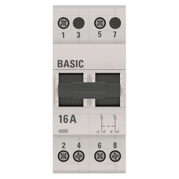 Трехпозиционный переключатель 2П 16А Basic EKF — фото 2