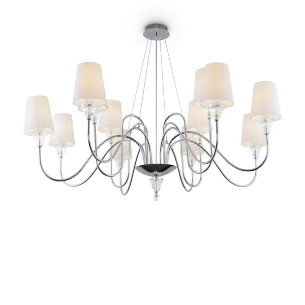 Люстра 12*E14 40Вт Хром IP20 Florero MOD078PL-12CH Maytoni