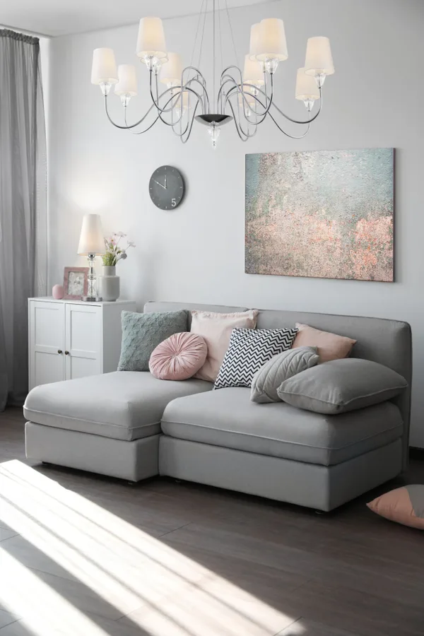 Люстра 12*E14 40Вт Хром IP20 Florero MOD078PL-12CH Maytoni — фото 6
