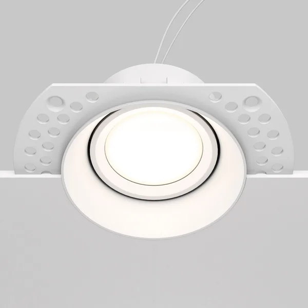 Встраиваемый светильник 1*GU10 50Вт Белый IP20 Downlight DL042-01-RD-W Technical Maytoni — фото 2