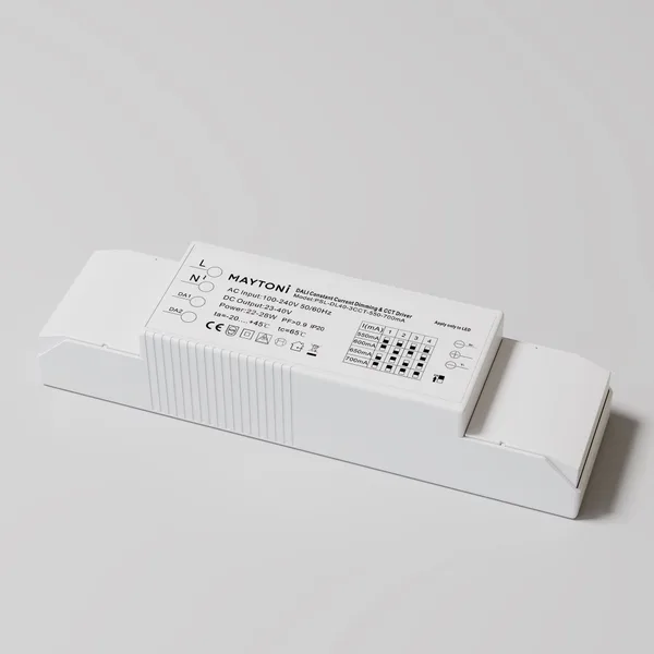 Источник питания DALI CCT(DT8) 22-28Вт IP20 Белый (PSL-DL40-3CCT-550-700мА) Technical Maytoni — фото 2