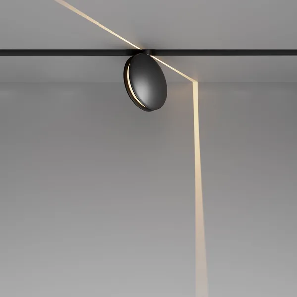 Трековый светильник LED 6Вт Черный IP20 Magnetic track system Exility TR090-2-6W3K-B Technical Maytoni — фото 2