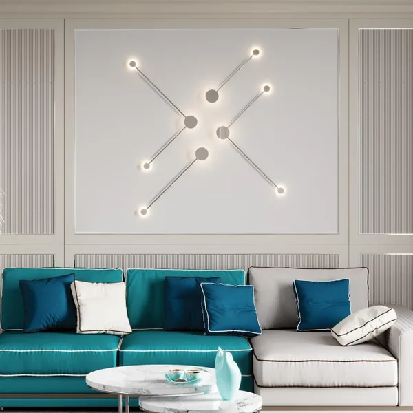 Настенный св-к IP20 LED 10W 912Лм 3000K GENT хром/металл ODEON LIGHT — фото 2