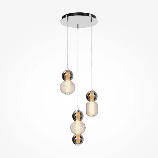 Подвесной светильник LED 33Вт Хром IP20 Drop MOD273PL-L33CH3K Maytoni — фото 4