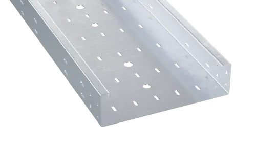Лоток перфорированный 80х300x3000, 2 мм, AISI 304 DKC