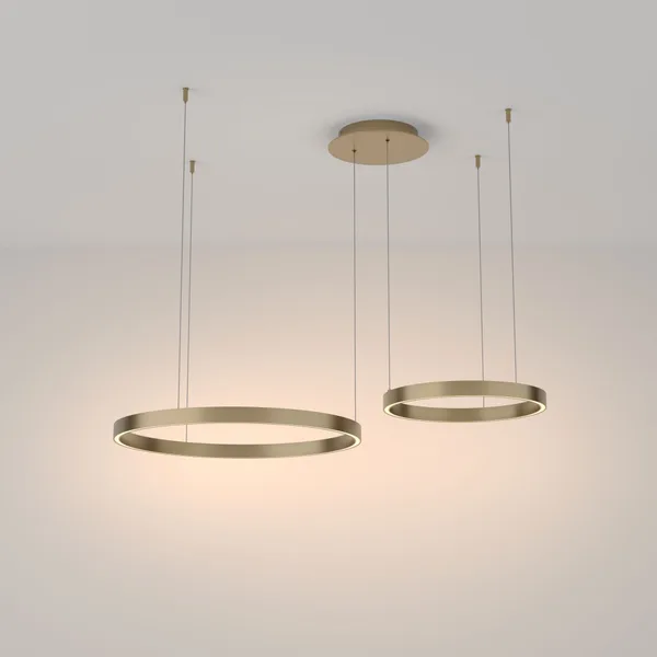 Подвесной светильник 2*LED 61Вт Латунь IP20 Rim MOD058PL-L55BS3K Maytoni — фото 4