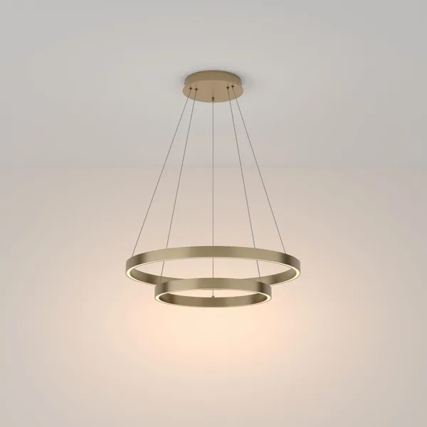 Подвесной светильник 2*LED 61Вт Латунь IP20 Rim MOD058PL-L55BS3K Maytoni — фото 3