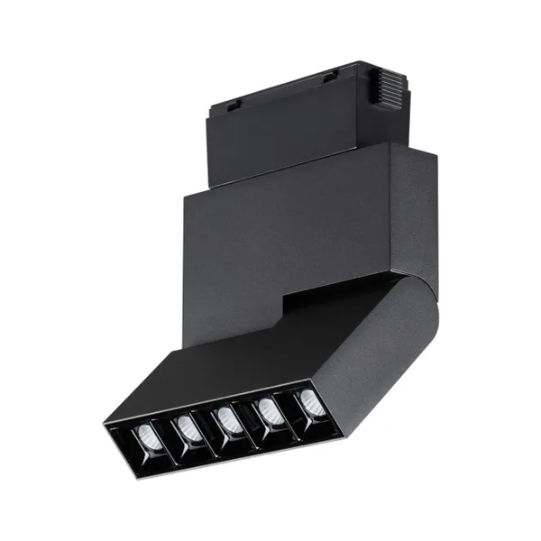 Трековый св-к для низков.шинопровода IP20 LED 4000K 12W 48V KIT черный C NOVOTECH — фото 2