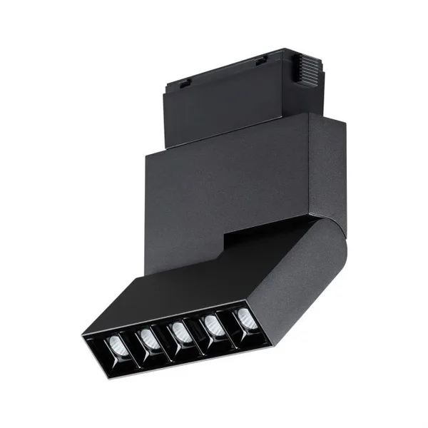 Трековый св-к для низков.шинопровода IP20 LED 4000K 12W 48V KIT черный C NOVOTECH