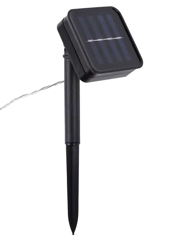 Гирлянда ССГ "Бусины" на солнечной батарее, 4 м, 20 LED, желтый, IP54, TDM — фото 5
