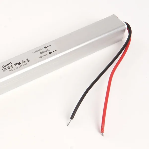 Блок питания для светодиодной ленты 36W 24V (ультратонкий драйвер), LB001 Feron — фото 2