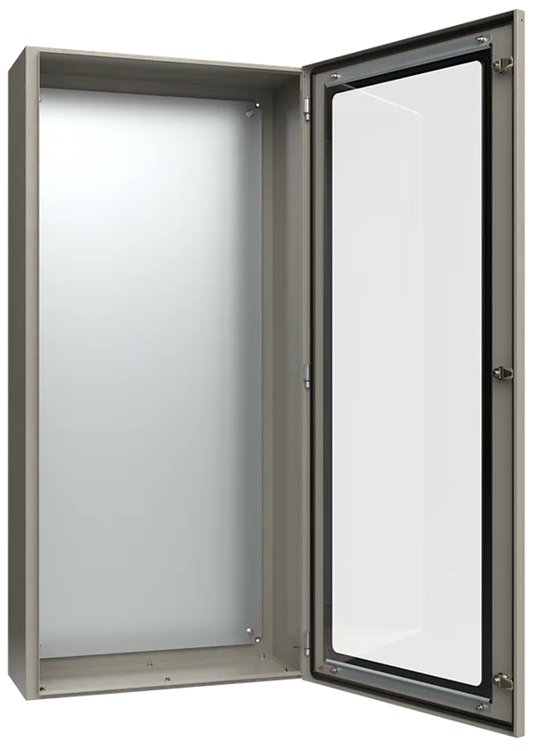 Щит металлический ЩМП-7-0 (1400х650х285мм) У2 IP54 прозрачная дверь IEK