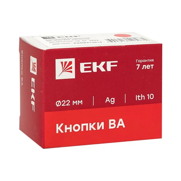 Кнопка BA31 зеленая NO IP65 PROxima EKF — фото 2