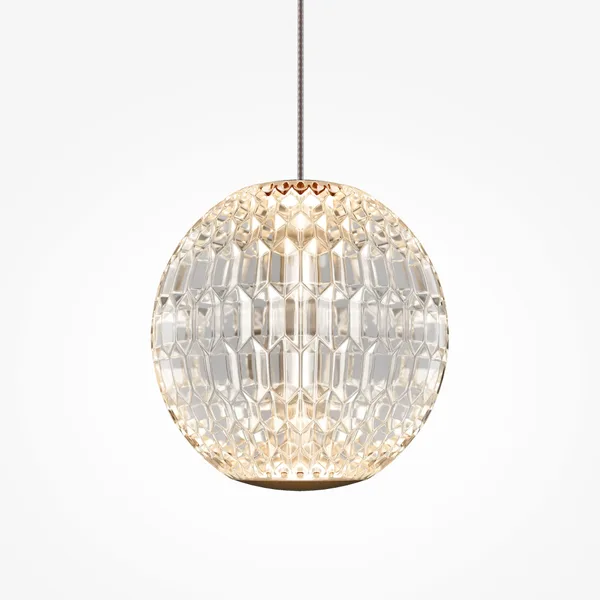 Подвесной светильник 5*LED 30Вт Латунь IP20 Sapphire MOD293PL-L30BS3K Maytoni — фото 2